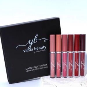 Matte Liquid Lipstick 6 in Set - Red and Pink Shades